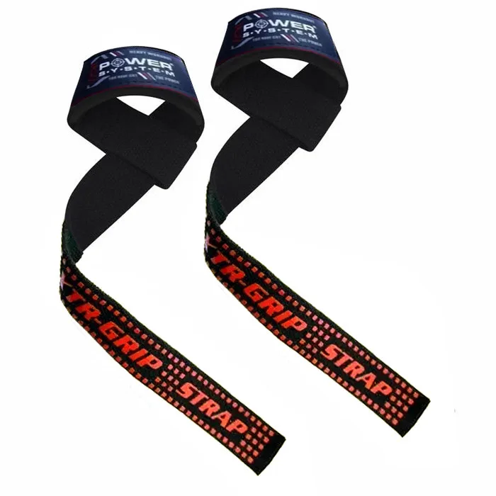 Лямки для тяги Active Point бавовна 120 кг червоні