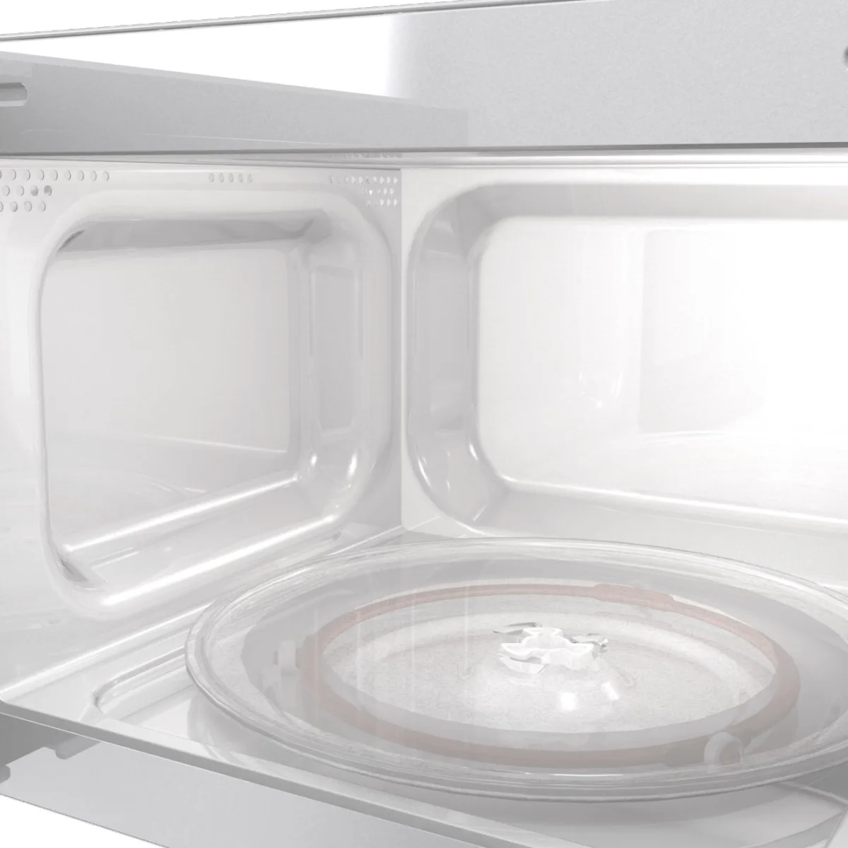 Мікрохвильова піч Gorenje, 17 л, механічне управління, 700 Вт, з дисплеєм, біла.