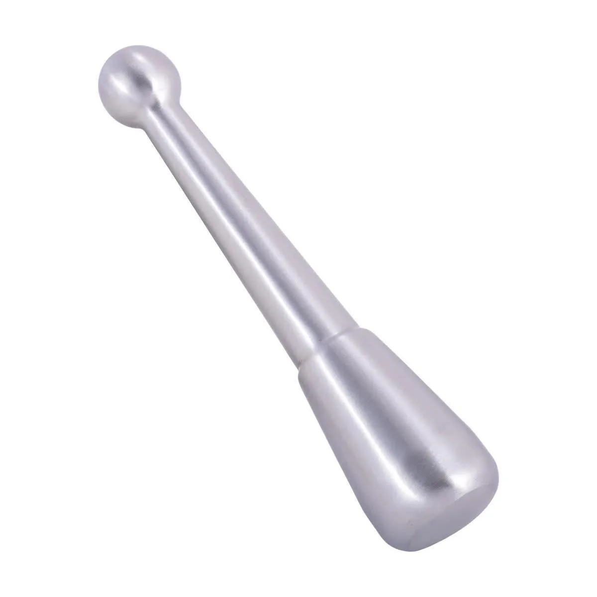 Ступа Kamille из нержавеющей стали 12,5х8,5х8 см с пестиком 18х3,8х3,8 см