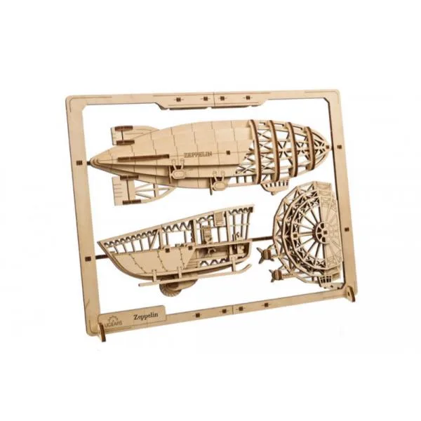 Дерев'яний механічний конструктор Ugears 28,9х21,5х6,2 см коричневий