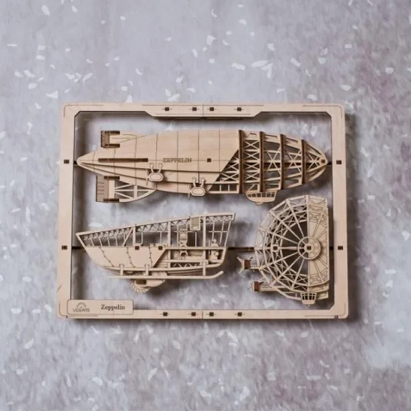 Дерев'яний механічний конструктор Ugears 28,9х21,5х6,2 см коричневий