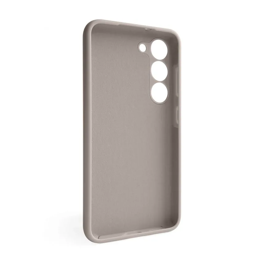 Чохол Silicone Case для Samsung S23 2023 силіконовий сірий