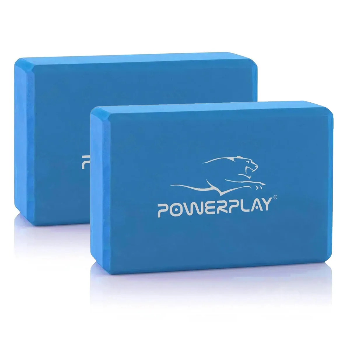 Блоки для йоги Active Point EVA 7,6х15,2х22,9 см Сині