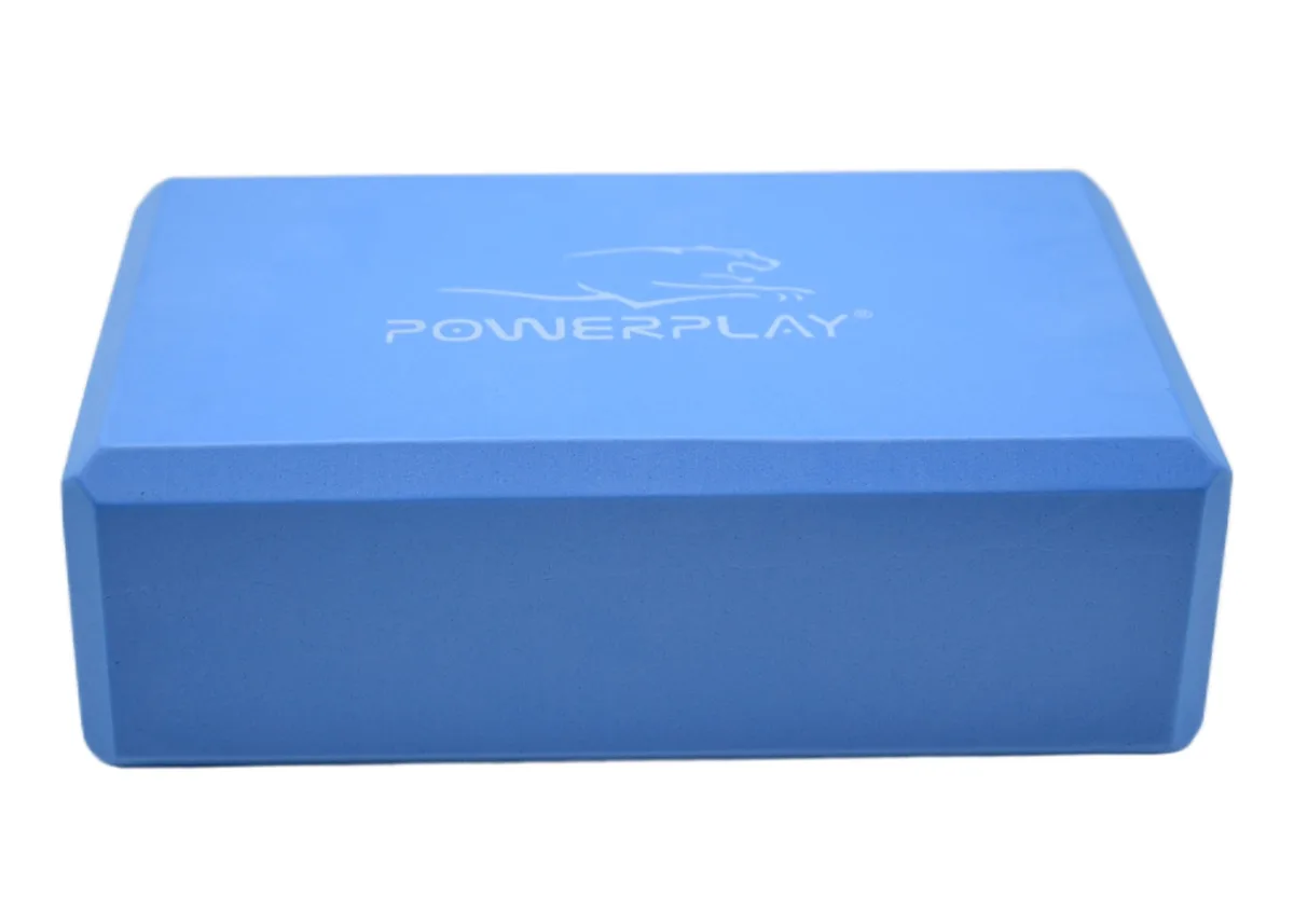 Блоки для йоги Active Point EVA 7,6х15,2х22,9 см Сині