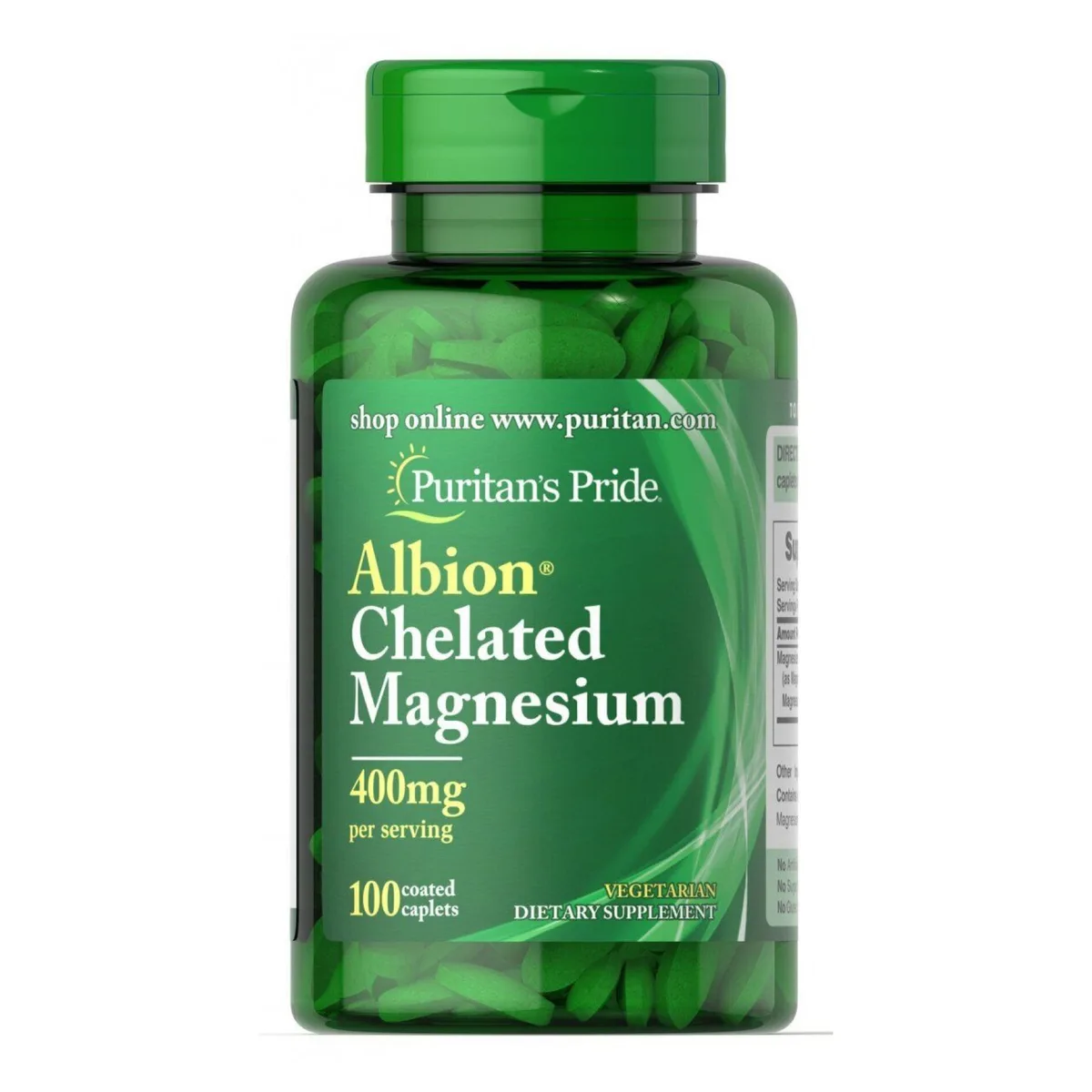 Albion Chelated Magnesium 400mg капсулы 100 шт