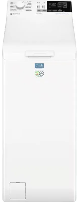 Пральна машина Electrolux з вертикальним завантаженням, 7 кг, 1200 об/хв, клас енергоефективності A, ширина 60 см, з дисплеєм та і