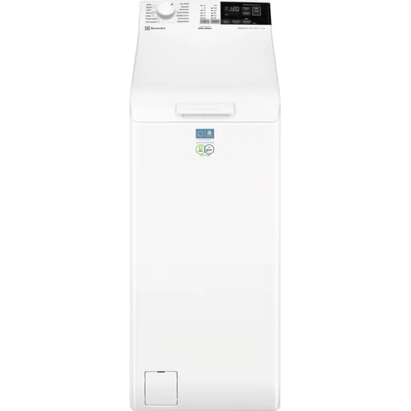 Пральна машина Electrolux з вертикальним завантаженням, 7 кг, 1200 об/хв, клас енергоефективності A, ширина 60 см, з дисплеєм та і