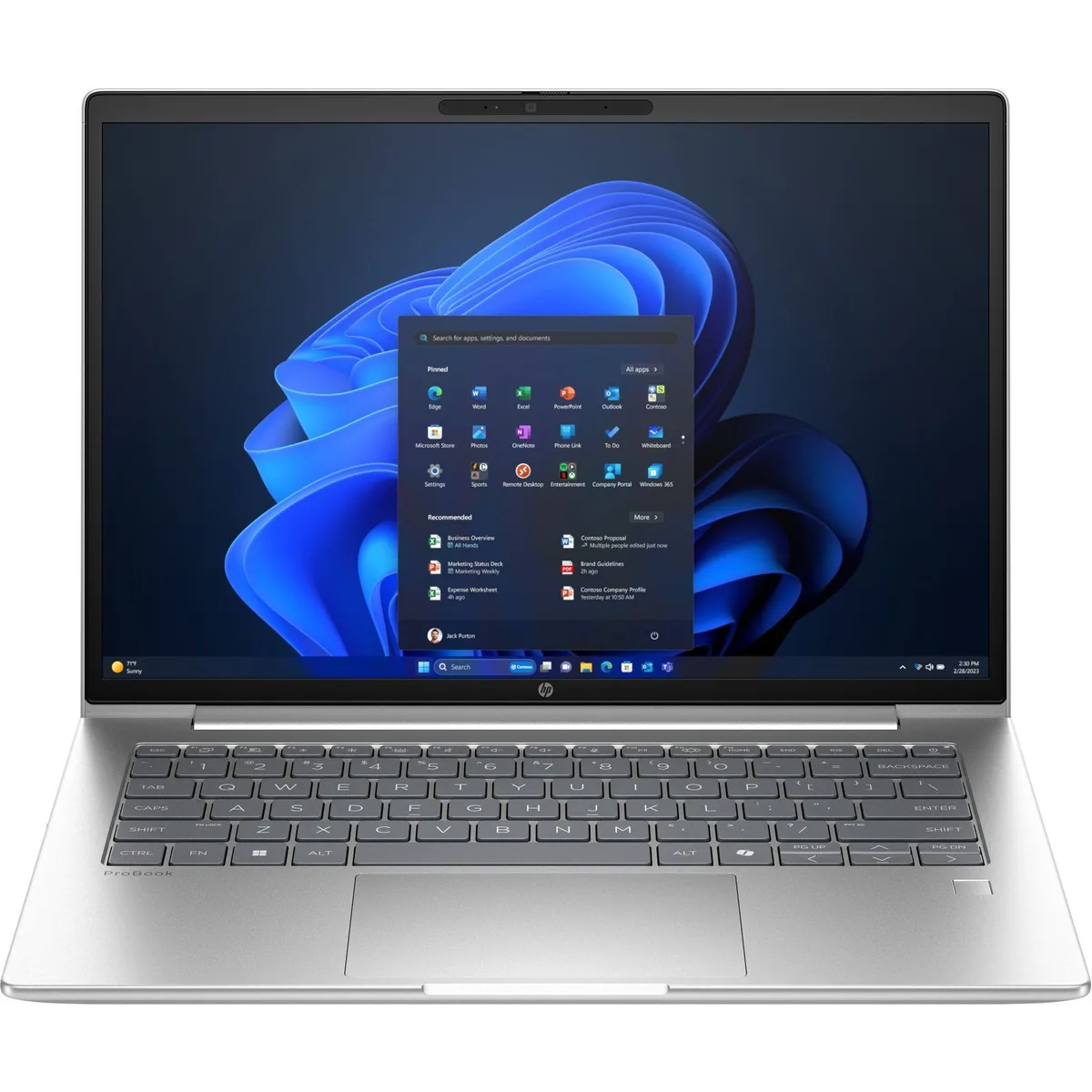 Ноутбук HP Probook 4-G1a 14" WUXGA IPS, AMD R5-230, 24GB, F1TB, UMA, Win11P, сріблястий