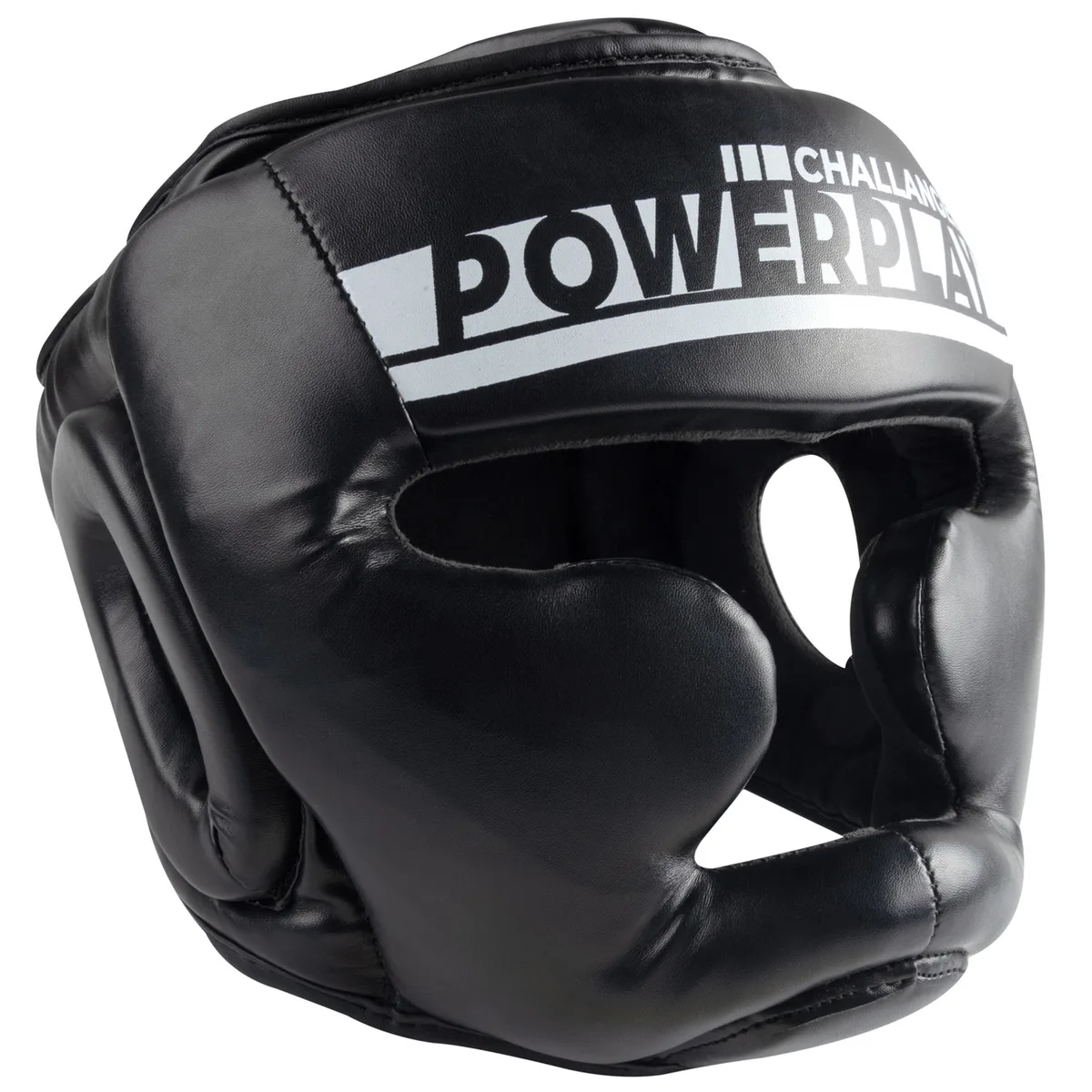 Боксерський шолом Active Point PU шкіра XL Чорний