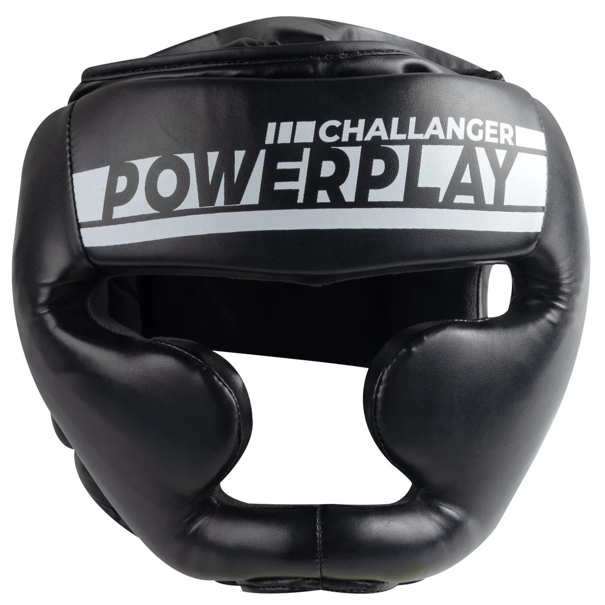 Боксерський шолом Active Point PU шкіра XL Чорний