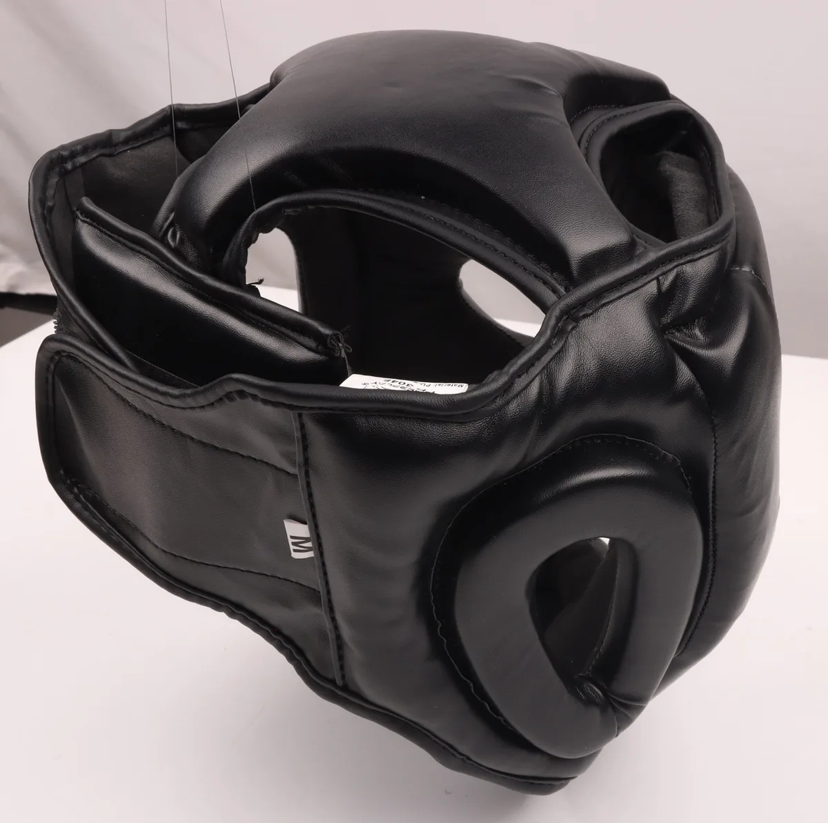 Боксерський шолом Active Point PU шкіра XL Чорний