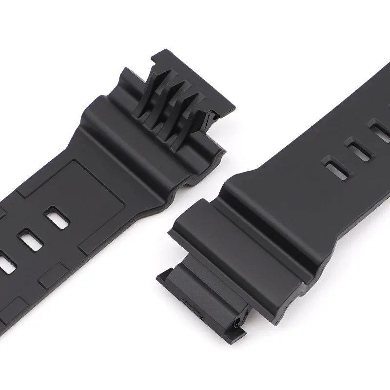 Ремінець Casio полімерний 21,6 см 16 мм чорний