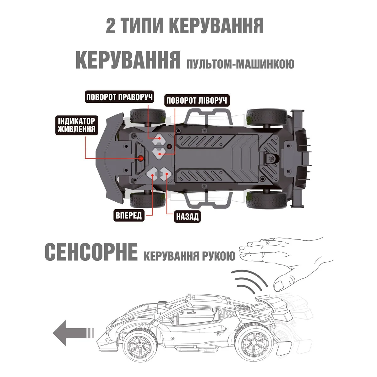 Автомобіль KS Drive Sulong Toys пластик 1:16 блакитний