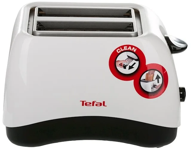 Тостер Tefal пластик 850 Вт Білий 2 тости 7 режимів обсмажування