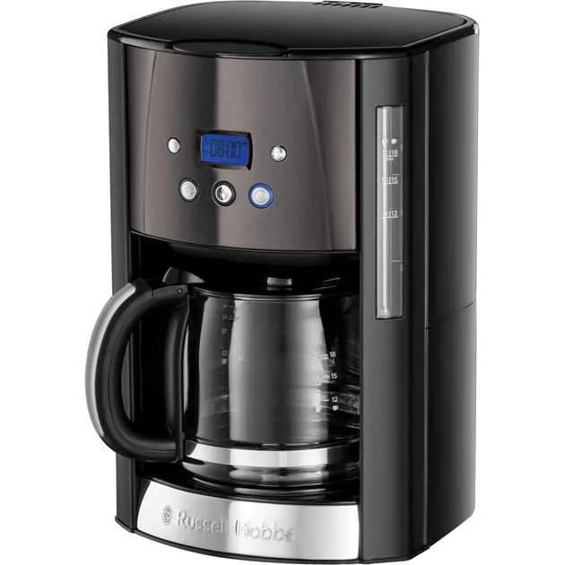 Кавоварка Russell Hobbs Крапельна пластикова 27х27х38 см Чорна