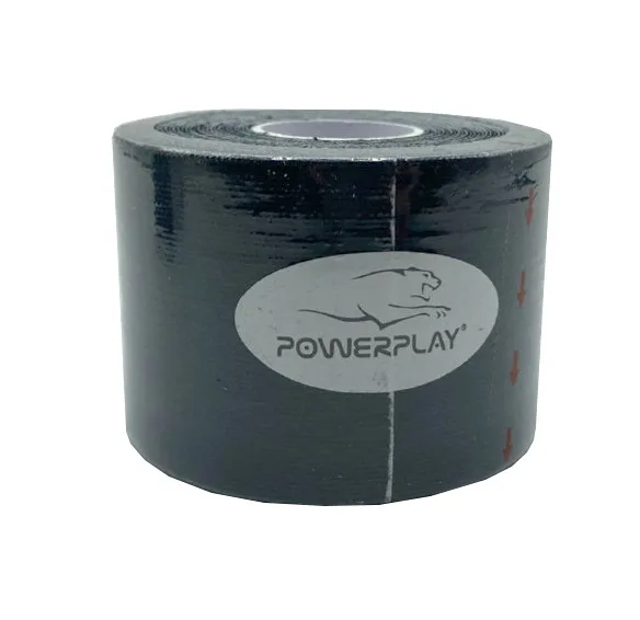 Кінезіологічний тейп Active Point Котон Поліестер 5 см х 5 м Чорний