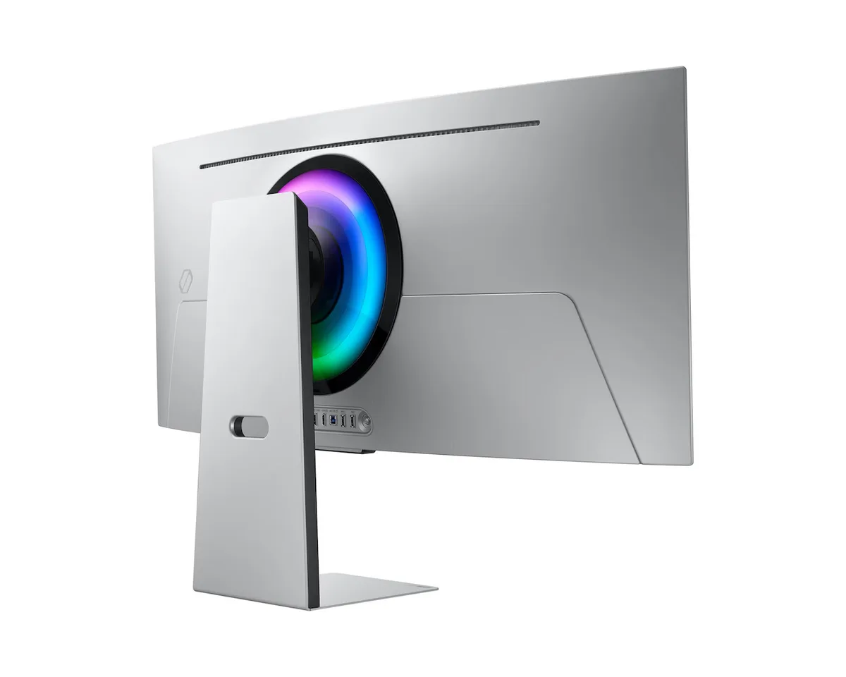 Монітор Samsung OLED 34" 3440x1440 Срібний