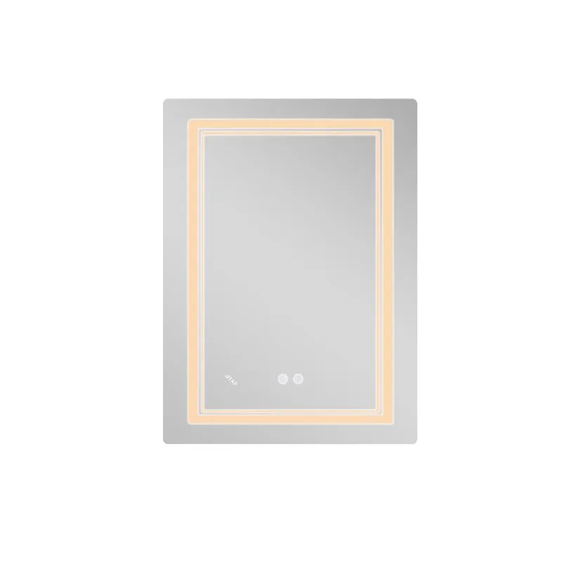 Дзеркало Qtap Cardinal CA2 600х800 LED підсвічування Touch антизапотівання алюміній/пластик
