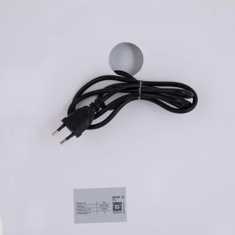 Дзеркало Qtap Cardinal CA2 600х800 LED підсвічування Touch антизапотівання алюміній/пластик