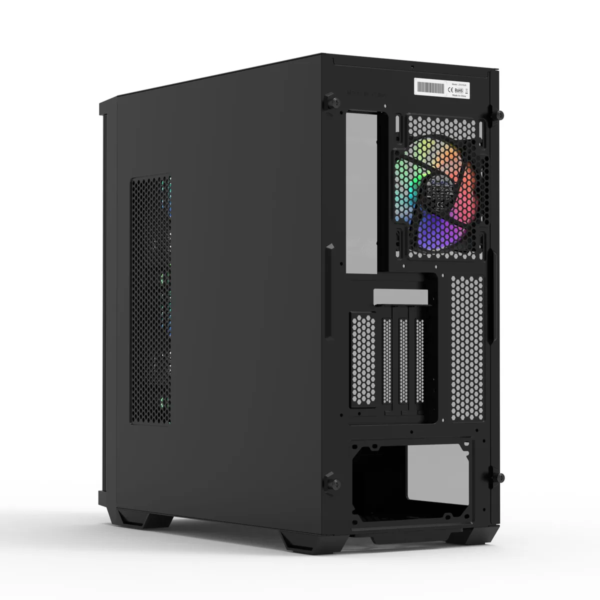Корпус Zalman Z10 Duo без БЖ, 2xUSB3.0, 1xUSB Type-C, 4x120мм ARGB, VGA 395мм, LCS ready, TG Side Panel, EATX, чорний