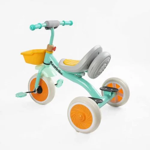 Велосипед 3-х колісний Best Trike для дітей з металевою рамою та кошиком колеса EVA 10'' та 8''