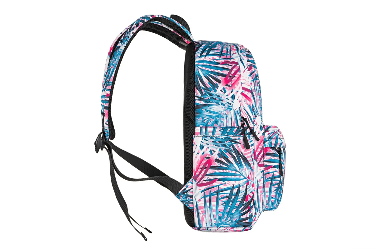 Рюкзак 2Е, TeensPack Palms, розовый