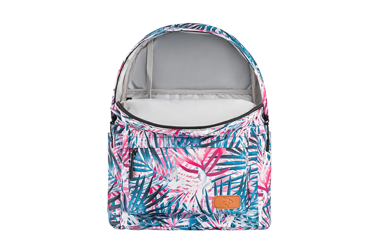 Рюкзак 2Е, TeensPack Palms, розовый