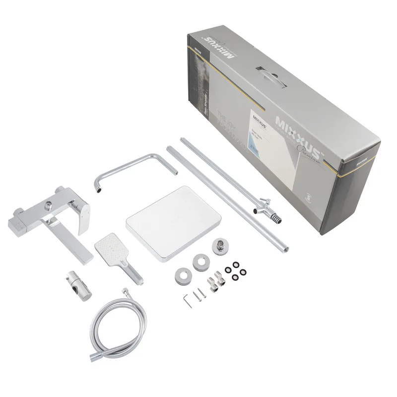 Душова колона Mixxus Premium RUBENS 009-J латунь 150 см хромова