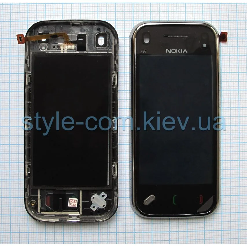 Тачскрін Nokia чорний 3,2 дюйма High Quality