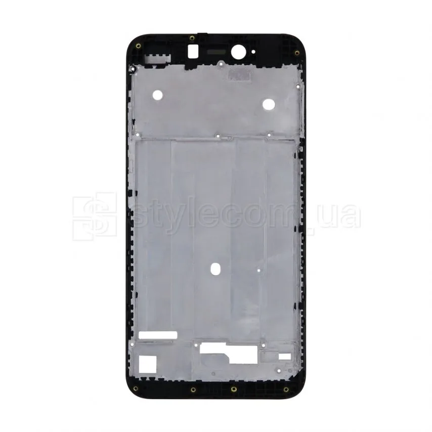 Рамка дисплея Xiaomi Original Quality черная с проклейкой для Redmi Note 5A 5A Prime.