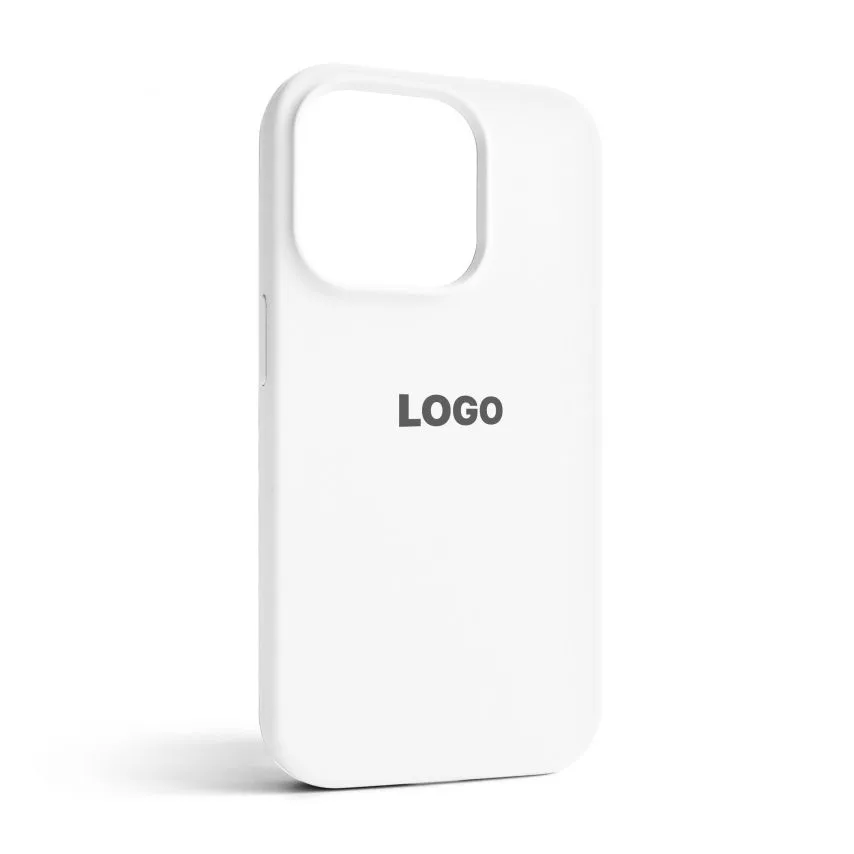 Чохол Silicone Case для Apple iPhone 15 Pro силіконовий білий