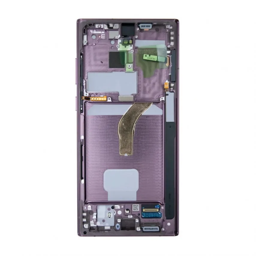 Дисплей Samsung Oled 6,8 дюймів червоний з сенсором та рамкою Original Quality