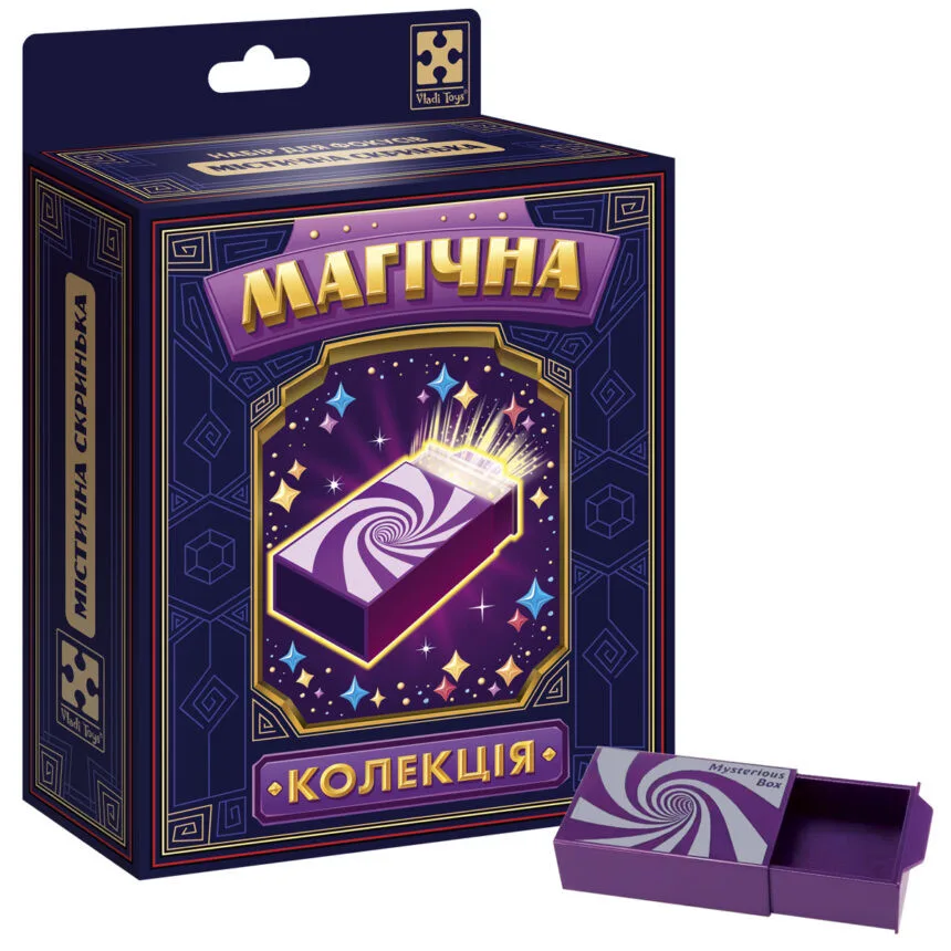 Набор для фокуса Vladi Toys картон 8-12 лет Мистический ящик