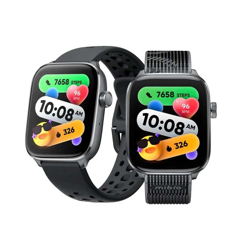 Смарт-годинник Mibro AMOLED 1.75" чорний 5ATM Bluetooth 5.3 GPS