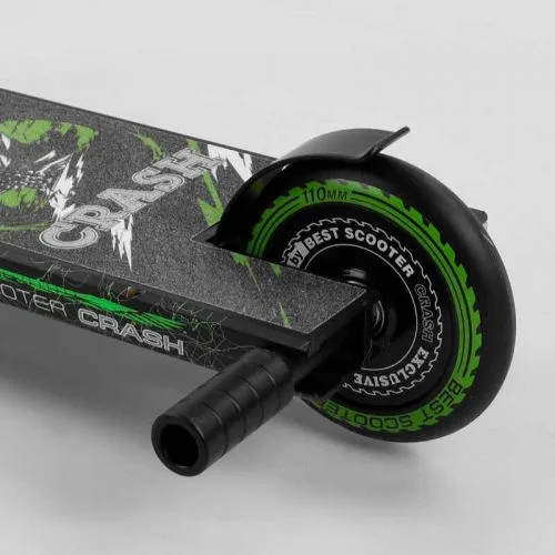 Труковий самокат Best Scooter CRASH HIC-система алюмінієвий диск колеса 110 мм для дітей та підлітків.