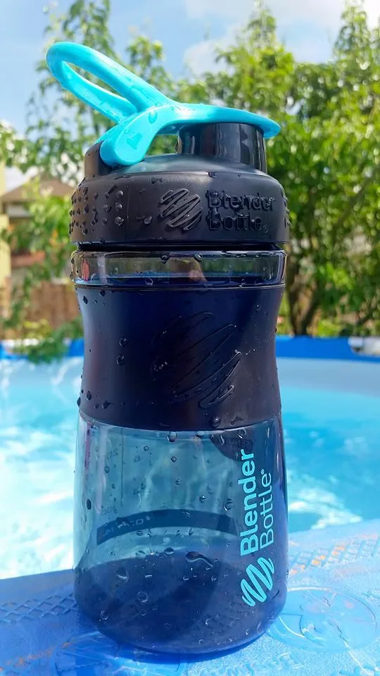 Шейкер спортивний BlenderBottle Tritan 590 мл Чорний/Теал
