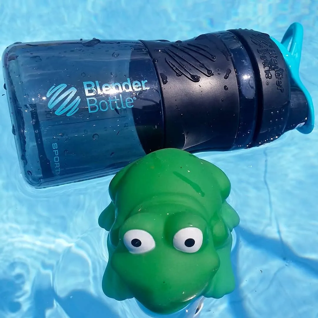 Шейкер спортивний BlenderBottle Tritan 590 мл Чорний/Теал
