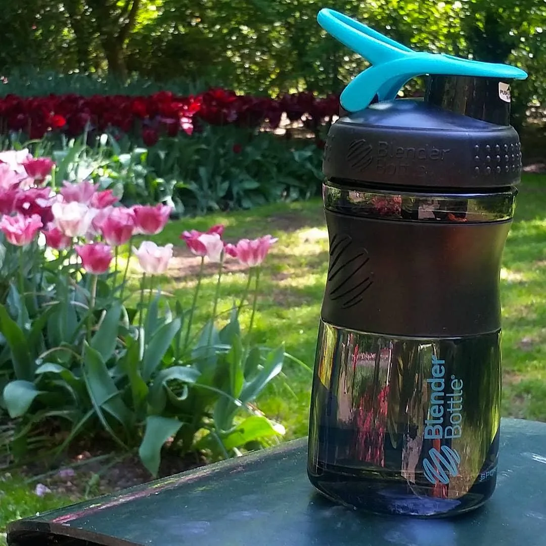 Шейкер спортивний BlenderBottle Tritan 590 мл Чорний/Теал