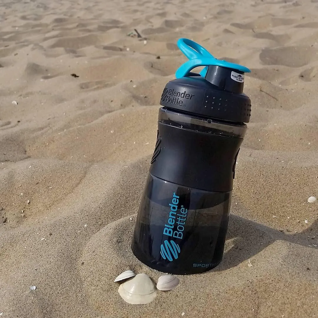 Шейкер спортивний BlenderBottle Tritan 590 мл Чорний/Теал