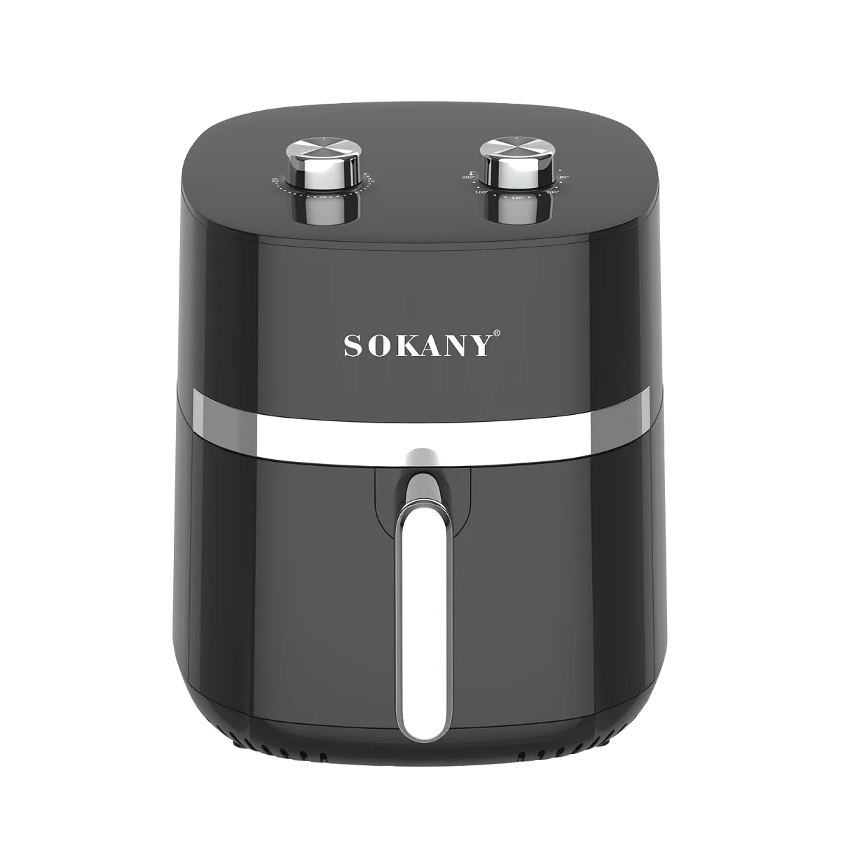 Аерофритюрниця SOKANY SK-10024 6,5 л 1500 Вт пластикова чорна