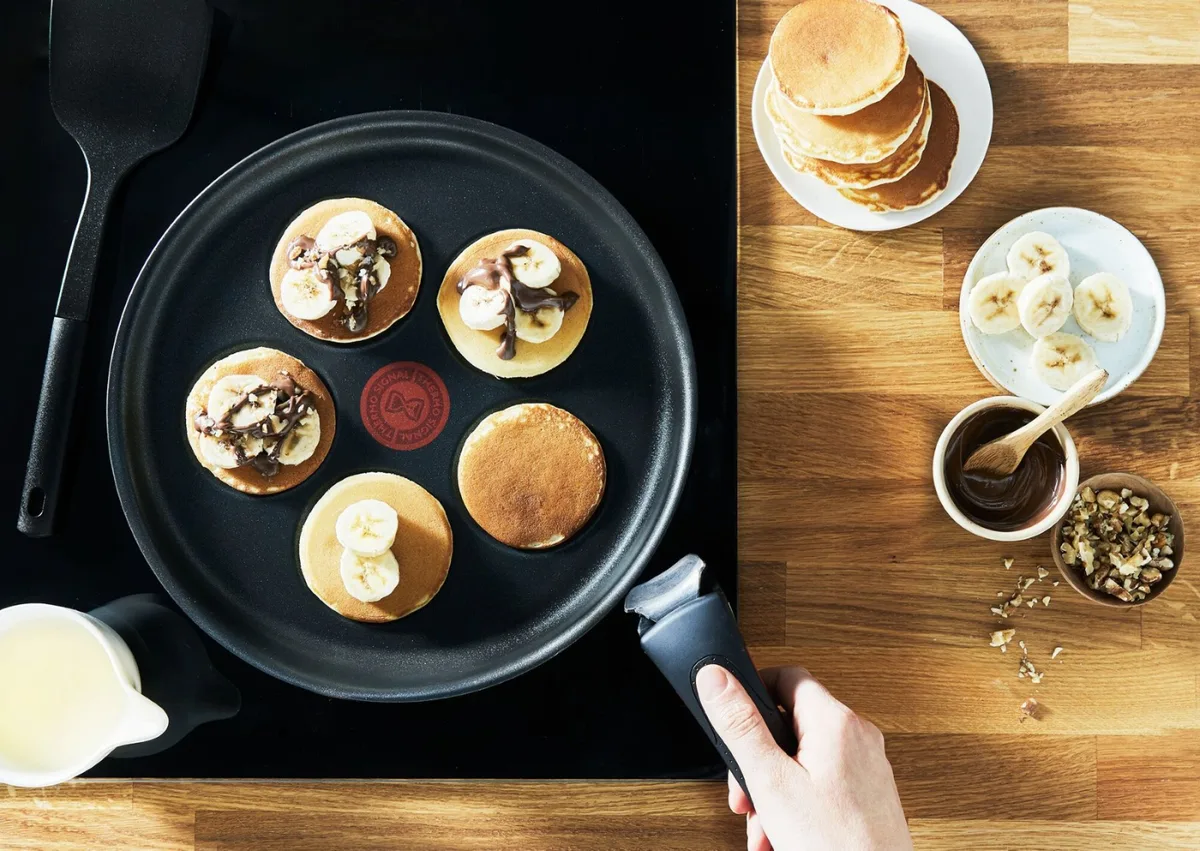 Сковорода Tefal Ingenio Unlimited 27 см литий алюміній для оладок