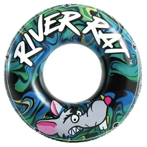 Надувний круг Intex River Rat 122 см для дітей яскравий дизайн