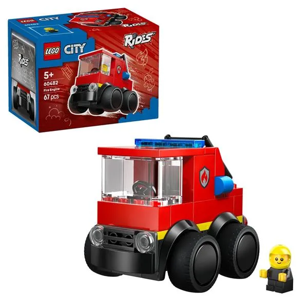 Конструктор LEGO Пожежна машина 67 деталей для дітей 5 років