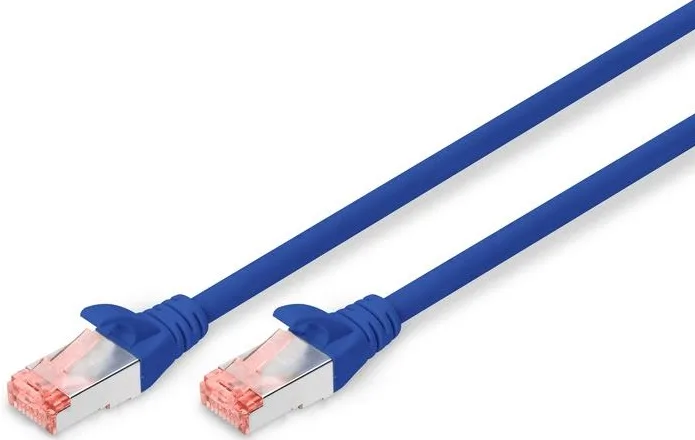 Патч-корд DIGITUS CAT 6 S-FTP, 5м, AWG 27/7, LSZH, синій