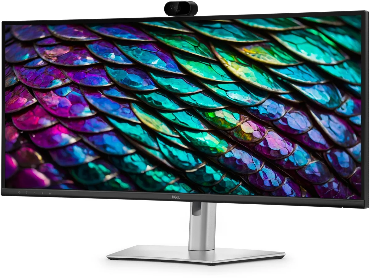 Монітор DELL IPS 34 дюйми UW-QHD вигнутий 3440x1440 чорний