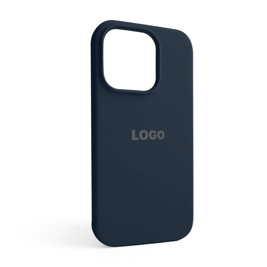 Чохол Silicone Case для Apple iPhone 14 Pro силіконовий синій