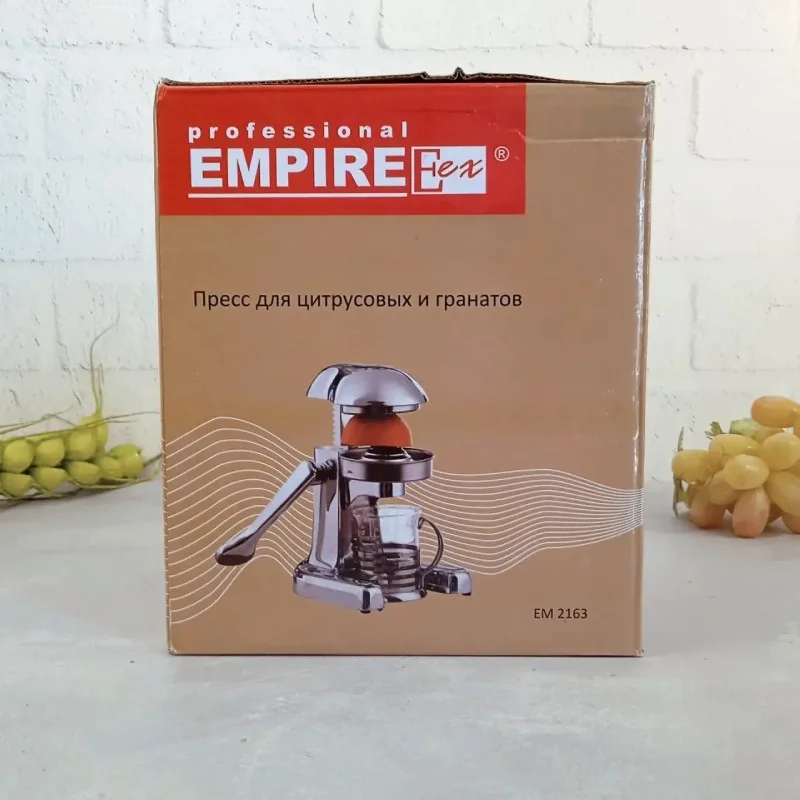 Пресс для цитрусовых и граната Empire нержавеющая сталь 23 см серебристый