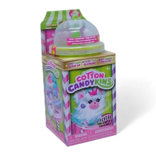 М'яка іграшка-сюрприз Cotton Candykins пухнастий улюбленець з ароматом та аксесуарами для дітей 3+