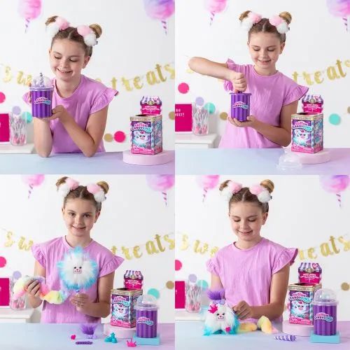 М'яка іграшка-сюрприз Cotton Candykins пухнастий улюбленець з ароматом та аксесуарами для дітей 3+