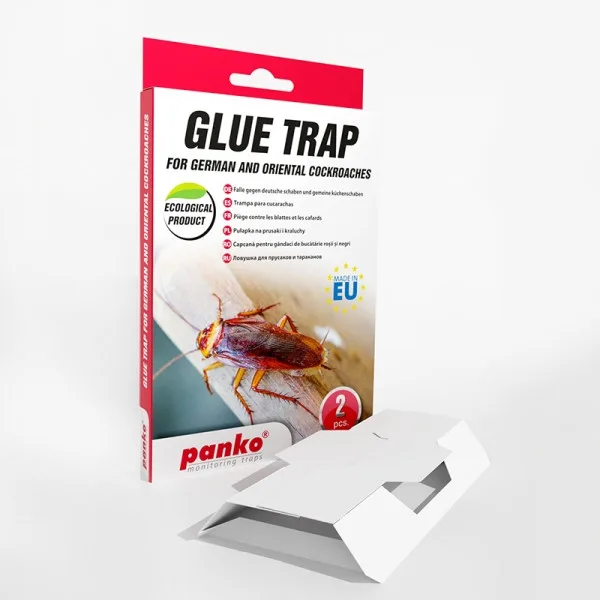 Ловушка для тарганів з атрактантом Panko 18х10х3 см 2 шт